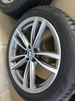 Alu kola BMW 6 5x112 r19 Originál, M paket, zimní pneu - 11