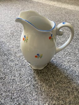 hrnek hrneček porcelán starý porcelán hrnek podšálek koflík - 11