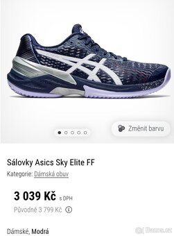 Dámské sportovní boty Asics 40,5 - 11