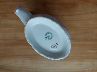 Retro stará lázeňská sada 2 hrnečky a soška - SLEVA - 11