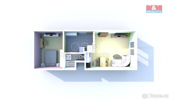 Prodej bytu 2+kk, 42 m², Děčín, ul. Závodní - 11