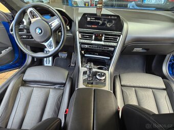 BMW M850i,530k,Čr,4×4 xdrive, kupe,laser,5/21,24640 km - 11