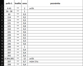Známky SLOVENSKO - 11
