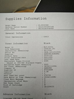 4ks Samsung M3320ND LASER PROFI - 11