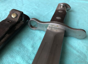 Švýcarský nožový bodák M1918 na pušku Schmidt-Rubin - 11