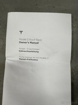 Střešní nosič originál Tesla 3 - 11