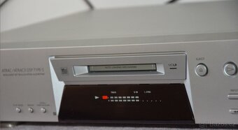 Minidisc deck SONY MDS-JE480, manuál + 10x MD, dálkové ovl - 11