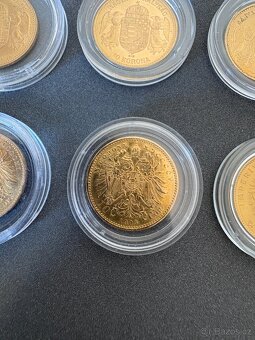 Zlaté mince - 12 kusů - 11