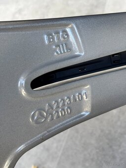 Mercedes R21 S63 AMG Alu kola 21 Originál 5x112 - 11
