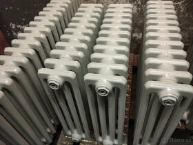 repasovaní starých litinovych radiatorů - 11