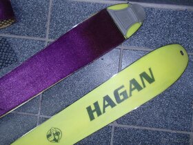 SKIALPY LYŽE HAGAN TC DOLPHIN 170 CM+SKINY+MAČKY - 11