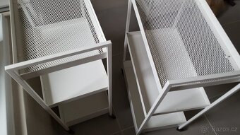 IKEA vozík bílý 3x - 11