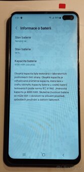 Prodám mobil Samsung Galaxy S10+ 8GB/128GB, černý, Stav A - 11