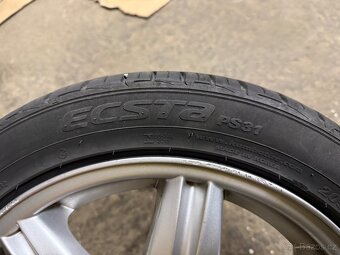 16palcová alu kola seat 5x100+letní pneu 205/45R16 - 11