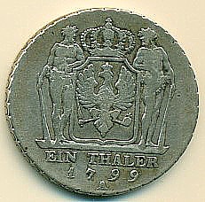Mince Německé státy - staré tolary - likvidace sbírky - 11