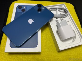 iPhone 13 128GB Modrý – Krásný stav, Face ID, sleva - 11