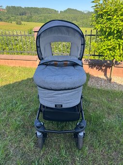 Emmaljunga kočárek set -šedo-hnědá - 11