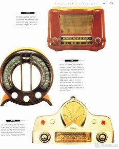 Kniha Bakelite Radios, historie radiotechniky, stará rádia - 11