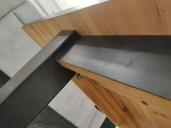 Ikea STORNÄS dřevěný rozkládací stůl hnědočerný - 11