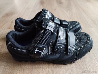 Cyklo speciály kožené boty Shimano vel 40 s kufry - 11