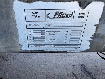 Aplikátor kejdy, fekál Fliegl VFW 10600 TD - 11
