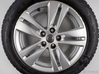 Opel Astra - Originání 16" alu kola - Zimní pneu - 11