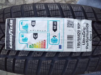 Renault scenic disky 5x114,3 s pneu 195/55/20 zima - 11