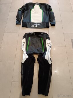 Alpinestars Motegi V2-Pánská kožená moto kombinéza, dvoudíl - 11