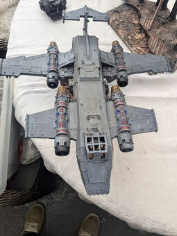 Samolepka Forge World Thunderhawk Gunship Transporter Space - 11