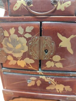 Japonská / Čínská krabička na šperky - 11