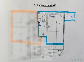 Krásný byt 1+kk, 58 m2 v centru Úval u Prahy., ev.č. N07887 - 11
