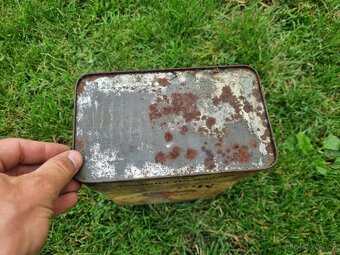 Historické plechovky od oleje. Mobiloil, Shell, Fantolin. - 11