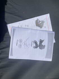 Jasmine Camino Černo-zlatý kočárek trojkombinace - 11