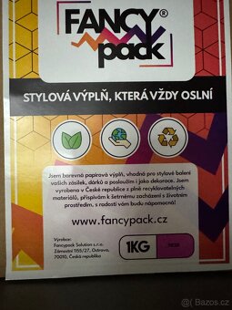 Stylová barevná papírová stylová výplň balíky a darky - 11