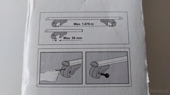 Příčníky na hagusy - univerzální va spoustu aut - 11