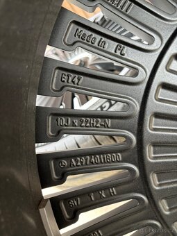 Mercedes EQS R22 Alu kola Letní Michelin Zánovní - 11