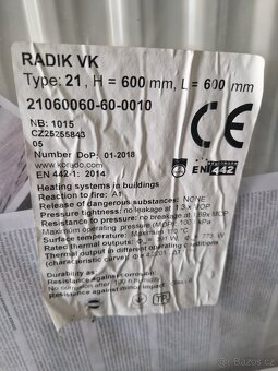 Radiátory RADIK VK - 11