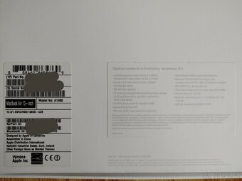 Macbook air 2015 - 8G, SSD 128 GB - 11