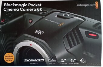 Prodám Blackmagic Pocket Cinema Camera 6K - 11