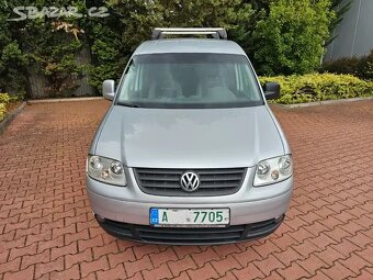 VW Caddy 1.9TDI 77kW,DPH,klima,1.Maj.tažné,výhřevy - 11