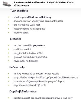 Dětské barefoot tenisky Affenzahn - 70% sleva z ceny nových - 11