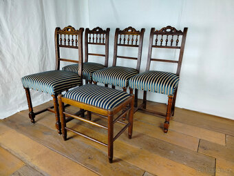 Jídelní židle a podnožka - 11