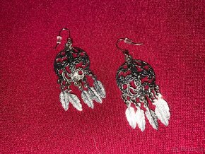 Korálkové naušnice - více variant - 11