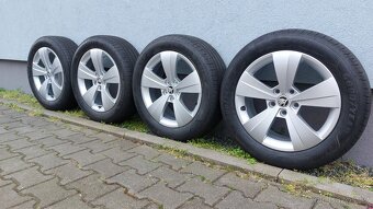 Alu kola 5x112 r17 škoda Superb III Triton - 11