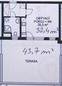 Prodej bytu 1+kk  76 m2 Pitkovice - Praha - 11
