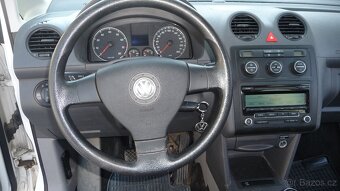 VW CADDY 2.0i benz + CNG, orig. tovární výroba - 11