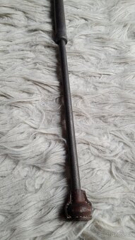 Cvičná puška na Šerm bodákem + učebnice + medaile - 11