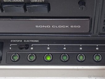 GRUNDIG Sono Clock 650 Retro radiobudík - 11