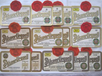 sbírka pivní etikety pivovar Prazdroj Plzeň 930ks - 11