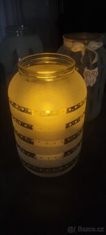 Pískováné svícny - 11